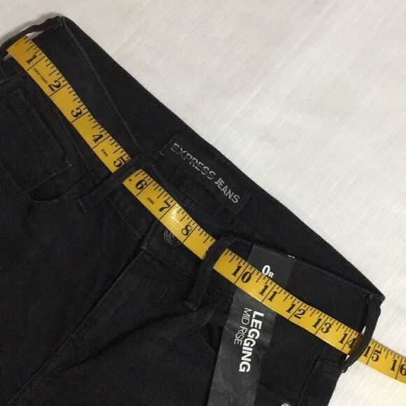 Express Distressed Leggings Size 0/R - Picture 3 of 8